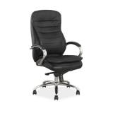 Kancelářské židle akce Q 154 černá PU