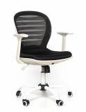  Kancelářská židle Cool White bíločerná