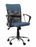  Kancelářská židle KA-V202 modrá