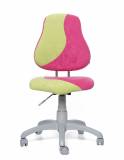  ALBA židle FUXO S-line Růžová/zelená