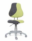  ALBA židle FUXO S-line Zelená/šedá