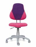  ALBA židle FUXO V-line Růžová/fialová