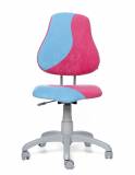  ALBA židle FUXO S-line Růžová/tyrkysová