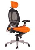 Kancelářské židle akce Saturn oranžový